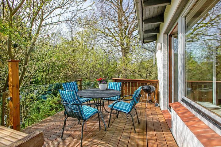 Ferienwohnung für 4 Personen, mit Balkon und Garten an der Ostsee Schleswig-Holstein