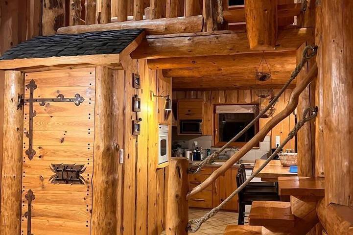 Chalet pour 6 personnes, avec jardin