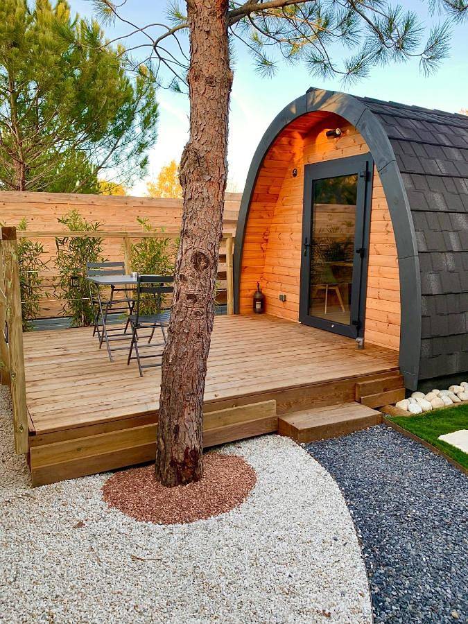 Appartement entier, A l ombre des pods Chardonnay et spa in Saint-Hilaire, Région de Limoux