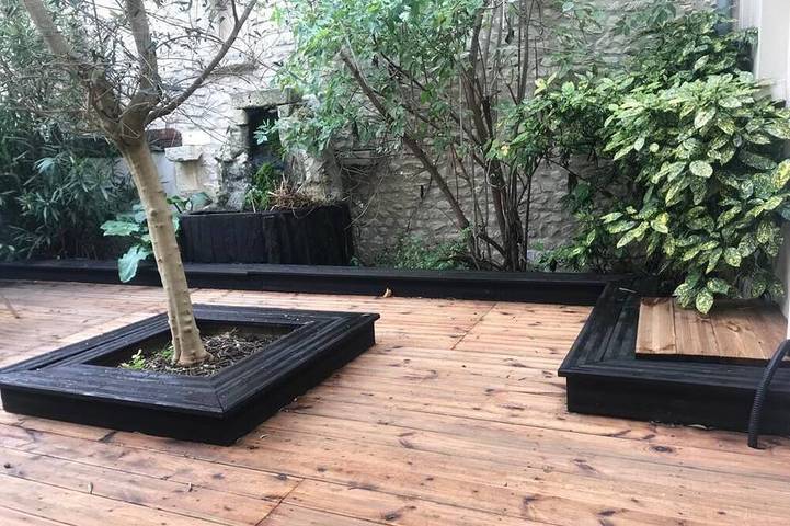 Location de vacances pour 7 personnes, avec terrasse et jardin à Croix-Chapeau