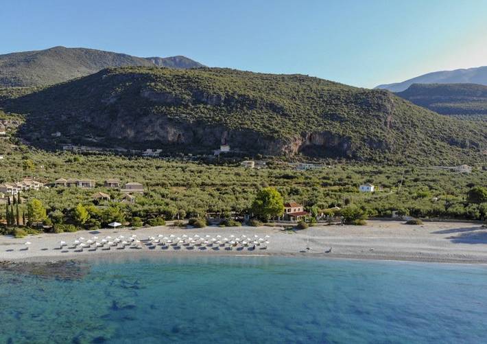 Ferienhaus für 6 Personen mit Meerblick in Kardamyli, Messenien