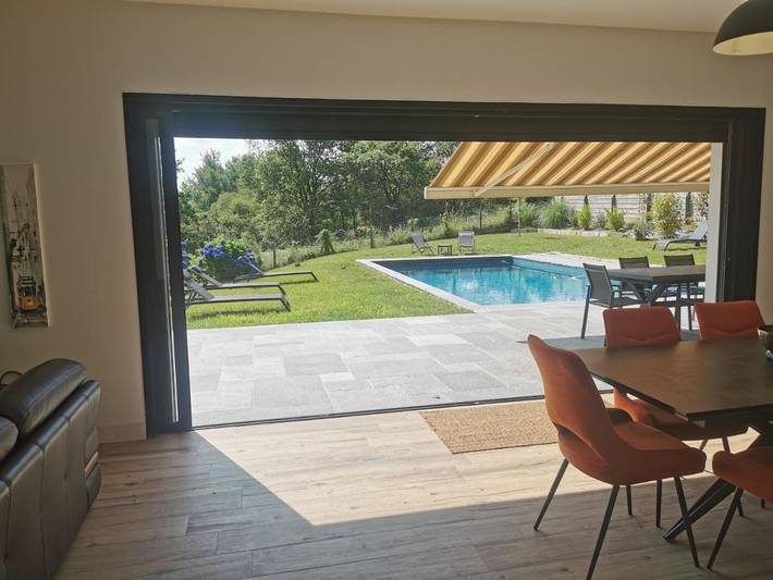 Location de vacances pour 8 personnes, avec piscine et terrasse à Bassussarry - 2