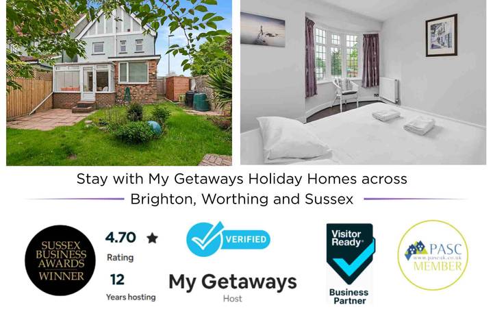 Ferienhaus für 6 Personen, mit Garten in Worthing - 3