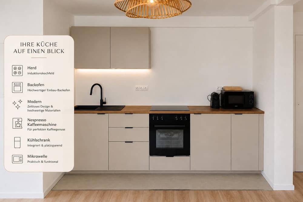Ganze Wohnung, Modernes Apartment | Bis 5 Personen | Küche & Wlan in Dormagen, Rhein-Kreis Neuss