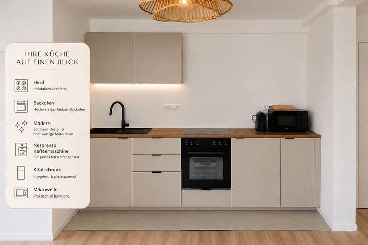 Ganze Wohnung, Modernes Apartment | Bis 5 Personen | Küche & Wlan in Dormagen, Rhein-Kreis Neuss