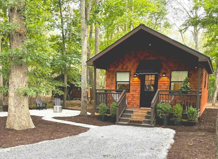 Bungalow für 4 Personen, mit Pool und Garten auf Long Island