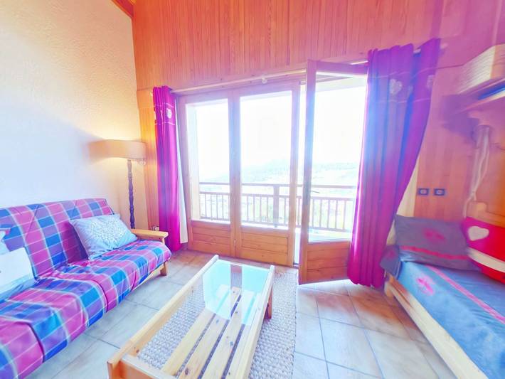 Gîte pour 8 personnes, avec balcon à Les Saisies - 2