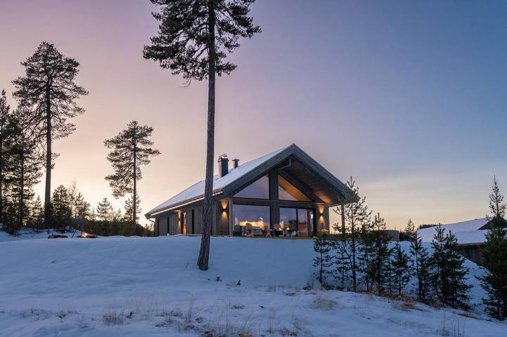 Ferienhaus für 7 Personen, mit Balkon/Terrasse