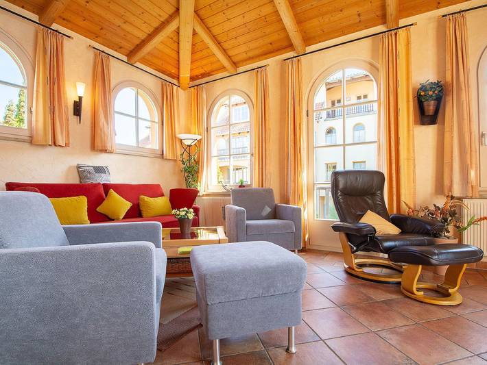 Ferienwohnung für 4 Personen, mit Balkon und Sauna in Kühlungsborn