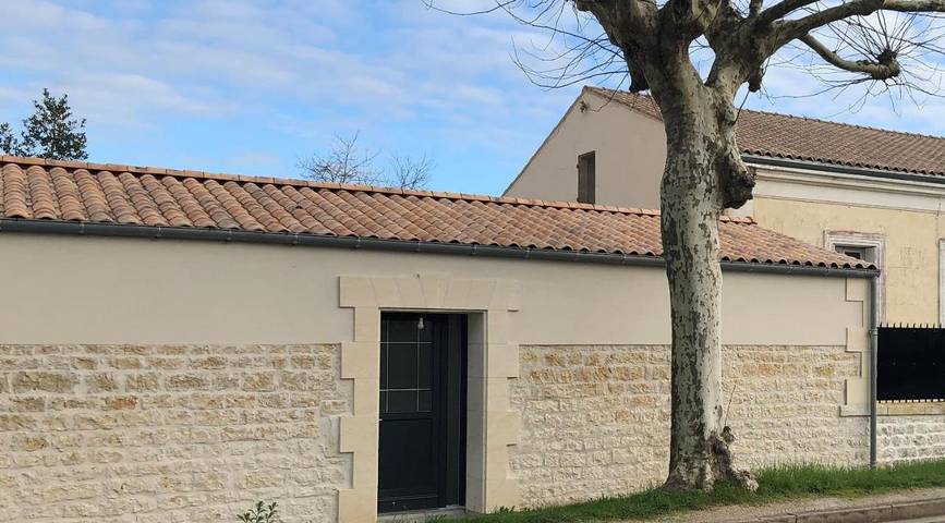Appartement de vacances pour 4 personnes, avec jardin