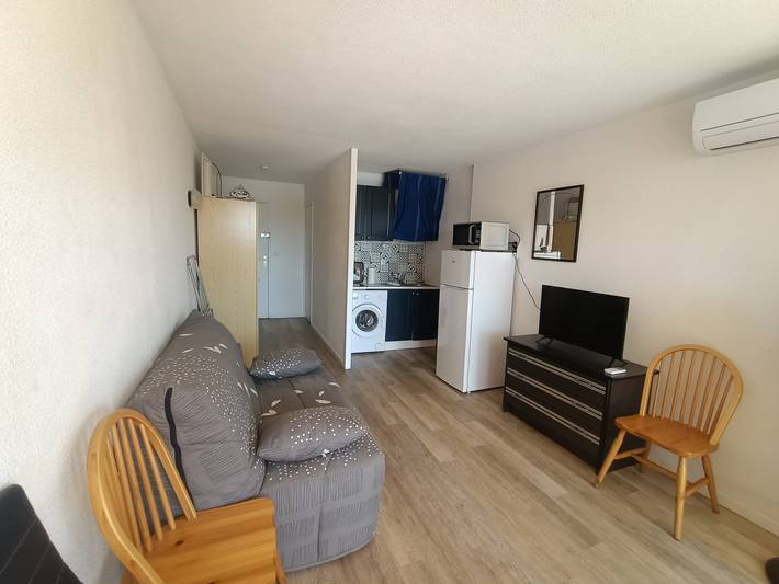 Studio für 2 Personen, mit Balkon in Le Barcarès - 3