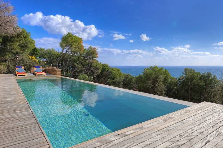 Casa rural para 8 personas, con Vistas al mar además de Terraza y Jardín en Palafrugell - 3