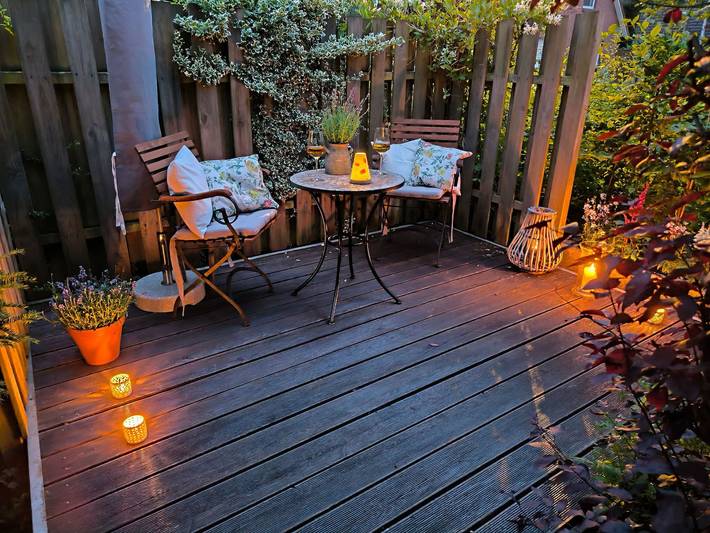 Ferienwohnung für 2 Personen, mit Terrasse