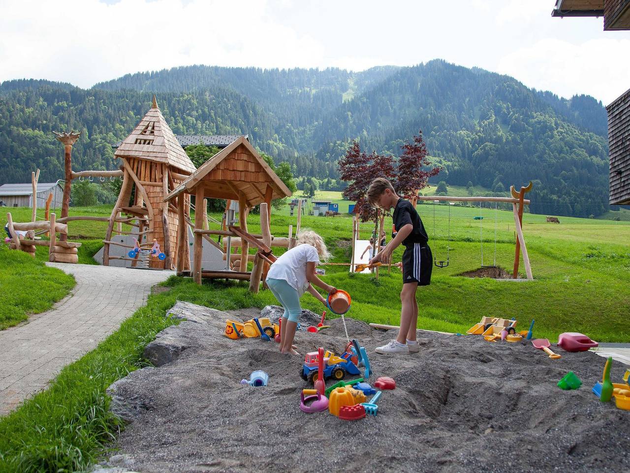 Alpen Hotel Post**** - Doppelzimmer mit Balkon in Au, Bregenzerwald