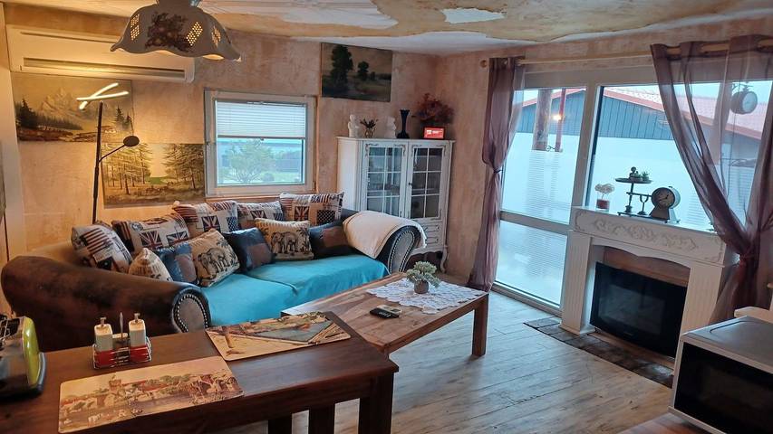 Bungalow für 3 Personen, mit Terrasse und Garten in Zurow