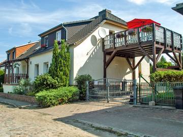 Ferienwohnung für 5 Personen, mit Ausblick und Balkon, mit Haustier in Rubkow