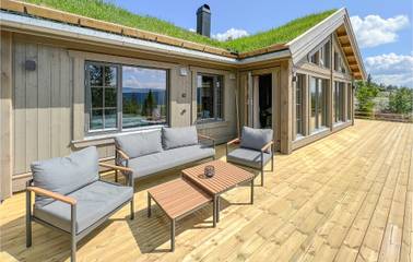 Ferienhaus für 8 Personen, mit Terrasse und Garten sowie Sauna in Ost-Norwegen