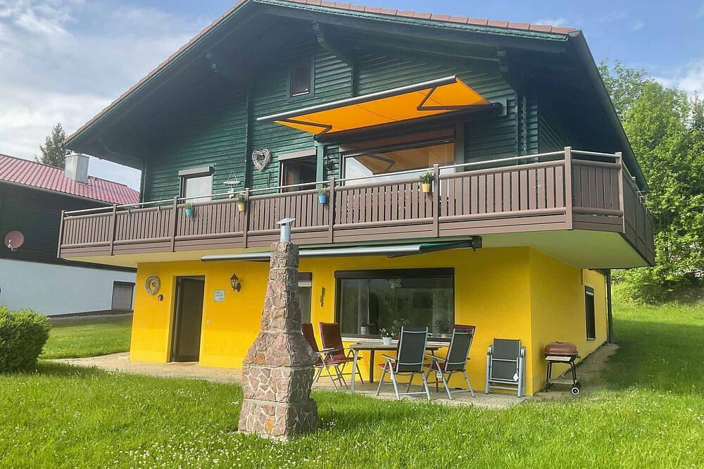 Ganze Wohnung, Ferienhaus 12, See-und Bayerwaldblick, 30 m zum See bis 5 Pers. in Kummersdorf (Arrach), Arrach
