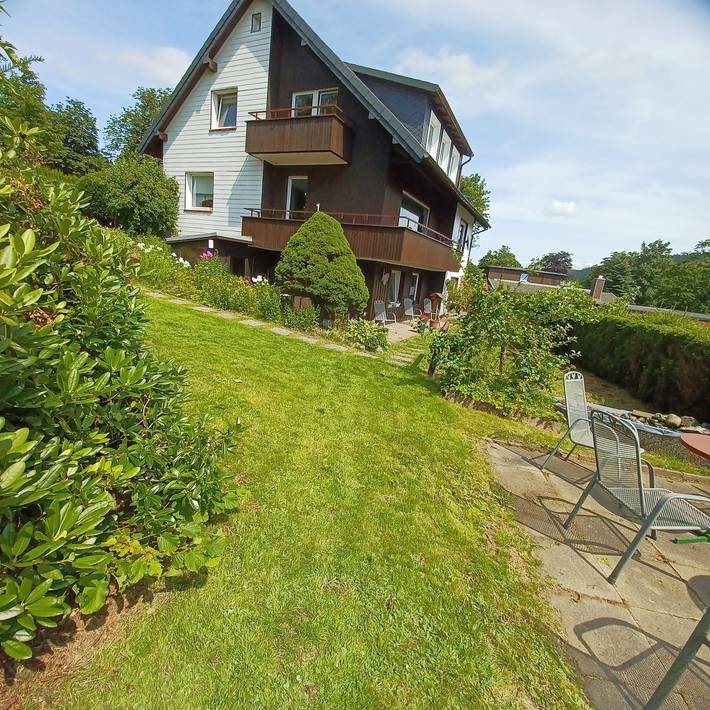 Ferienwohnung für 4 Personen, mit Balkon und Garten