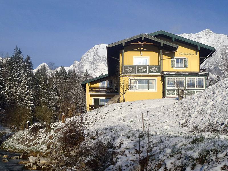 Ganze Ferienwohnung, Martinsklause Ferienwohnungen - Ferienwohnung Edelweiß, 2 Personen, 57 qm, W-Lan, Tv, Terrasse, Nichtraucher in Ramsau bei Berchtesgaden, Berchtesgadener Alpen