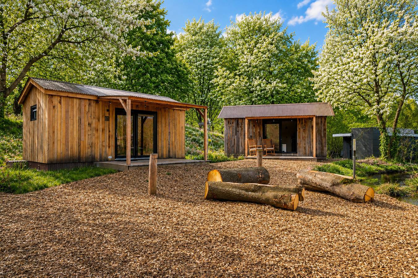 Vakantiehoeve Si-Es-An — Barn Lodge | 2 Personen in Hardenberg, Regio Zwolle
