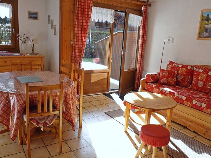 Studio pour 5 personnes, avec jardin - 1