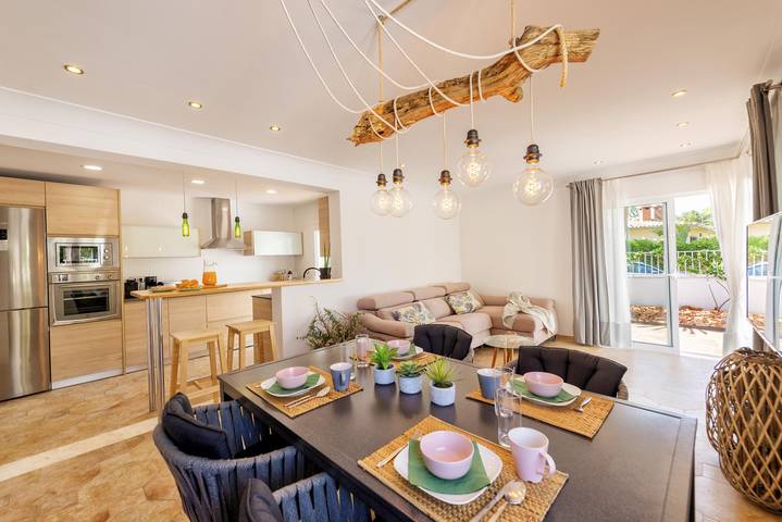 Finca mit Pool für 8 Personen, mit Garten und Terrasse in Can Picafort - 2