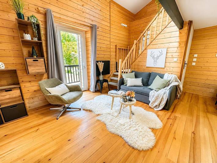 Maison de vacances pour 6 personnes, avec vue et terrasse
