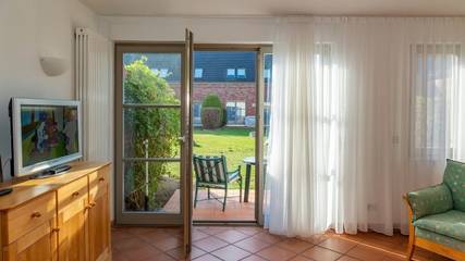 Ferienwohnung für 4 Personen, mit Terrasse in Mellenthin