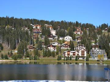 Ferienwohnung für 4 Personen, mit Seeblick und Balkon in Arosa