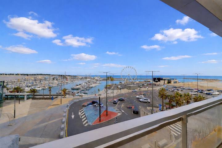 Appartement de vacances pour 4 personnes, avec balcon à Canet-en-Roussillon