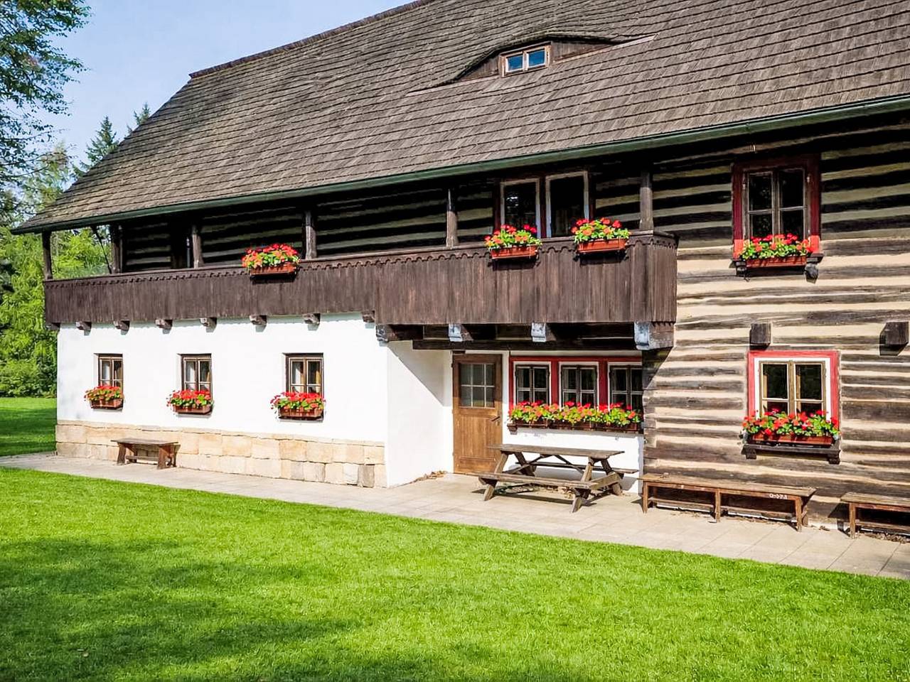 Máchova roubenka in Hirschberg am See, Region Liberec