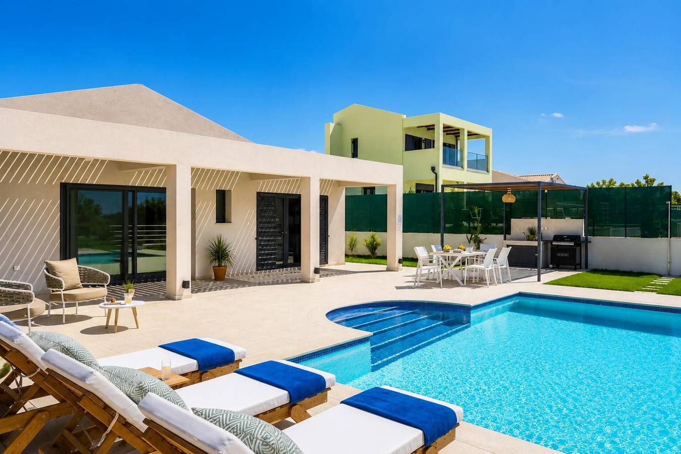Chalet para 5 personas con terraza in Cefalonia
