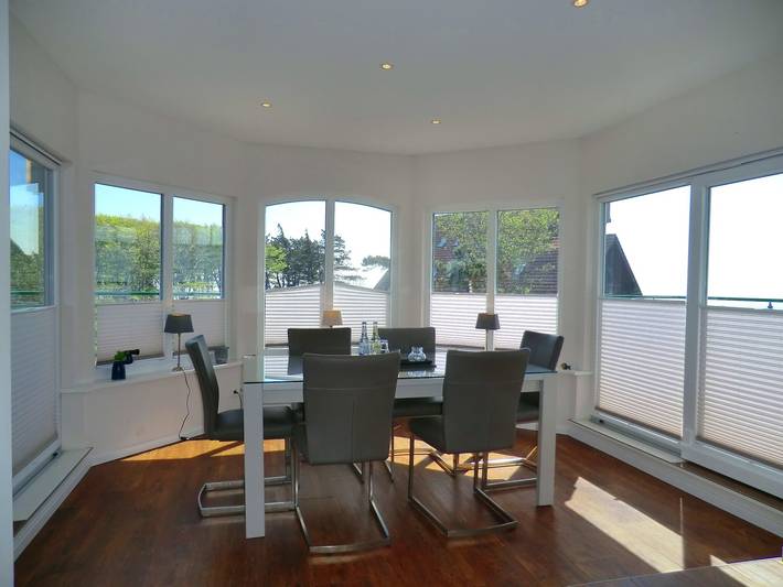 Ganze Ferienwohnung, Luxus-Penthouse am Strand, mit Traum-Meerblick, Dachterrasse und Sauna in Nordfriesische Inseln (Schleswig-Holstein) (Schleswig-Holstein), Wyk auf Föhr