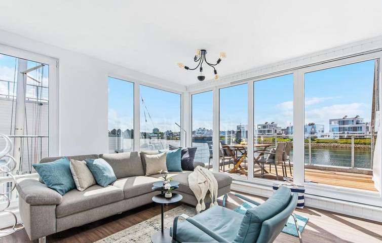 Hausboot für 4 Personen, mit Sauna und Terrasse in Schlei - 4