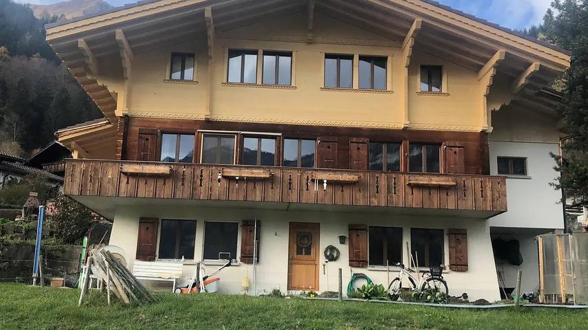 Ferienwohnung für 2 Personen, mit Garten und Terrasse in Frutigen