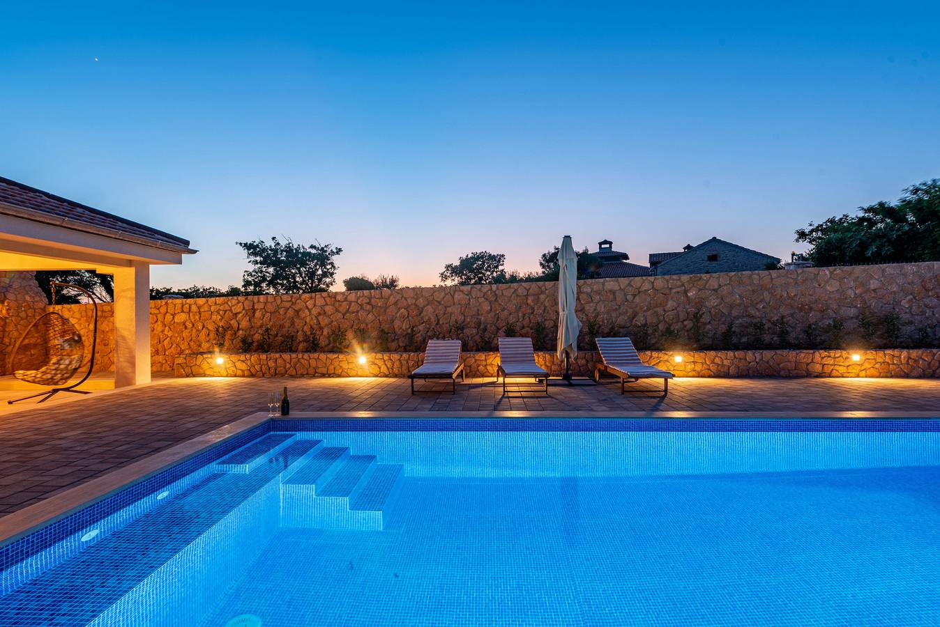 Villa Vidasovi dvori Zadarvillas in Novalja, Pag Island