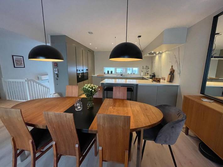 Feriehus for 4 personer, med utsikt og balkong i Tromsø