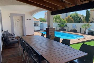 Villa pour 8 personnes, avec jardin et terrasse au Le Grau-du-Roi