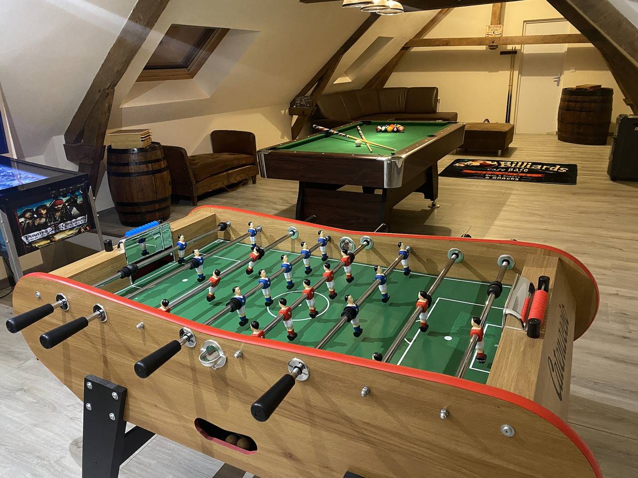 Le domaine d'Elaura, 12 personnes, calme, confort, espace ludique in Contest, Mayenne