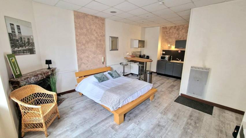 Appart’hôtel pour 4 personnes, avec balcon, animaux acceptés