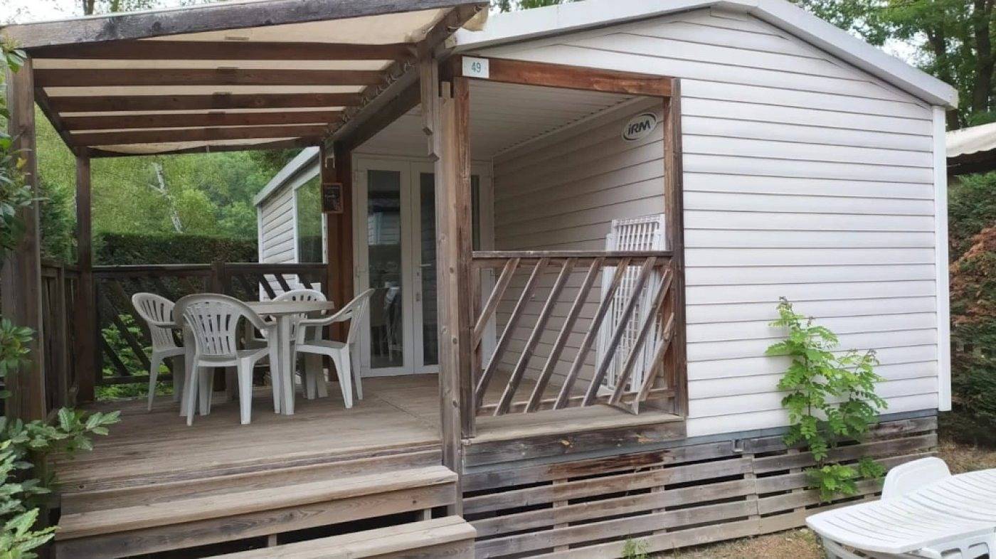 Zecamping 3* familial parc aquatique mobil-home Tv clim 24m2 in Saint-Maime, Parc naturel régional du Luberon