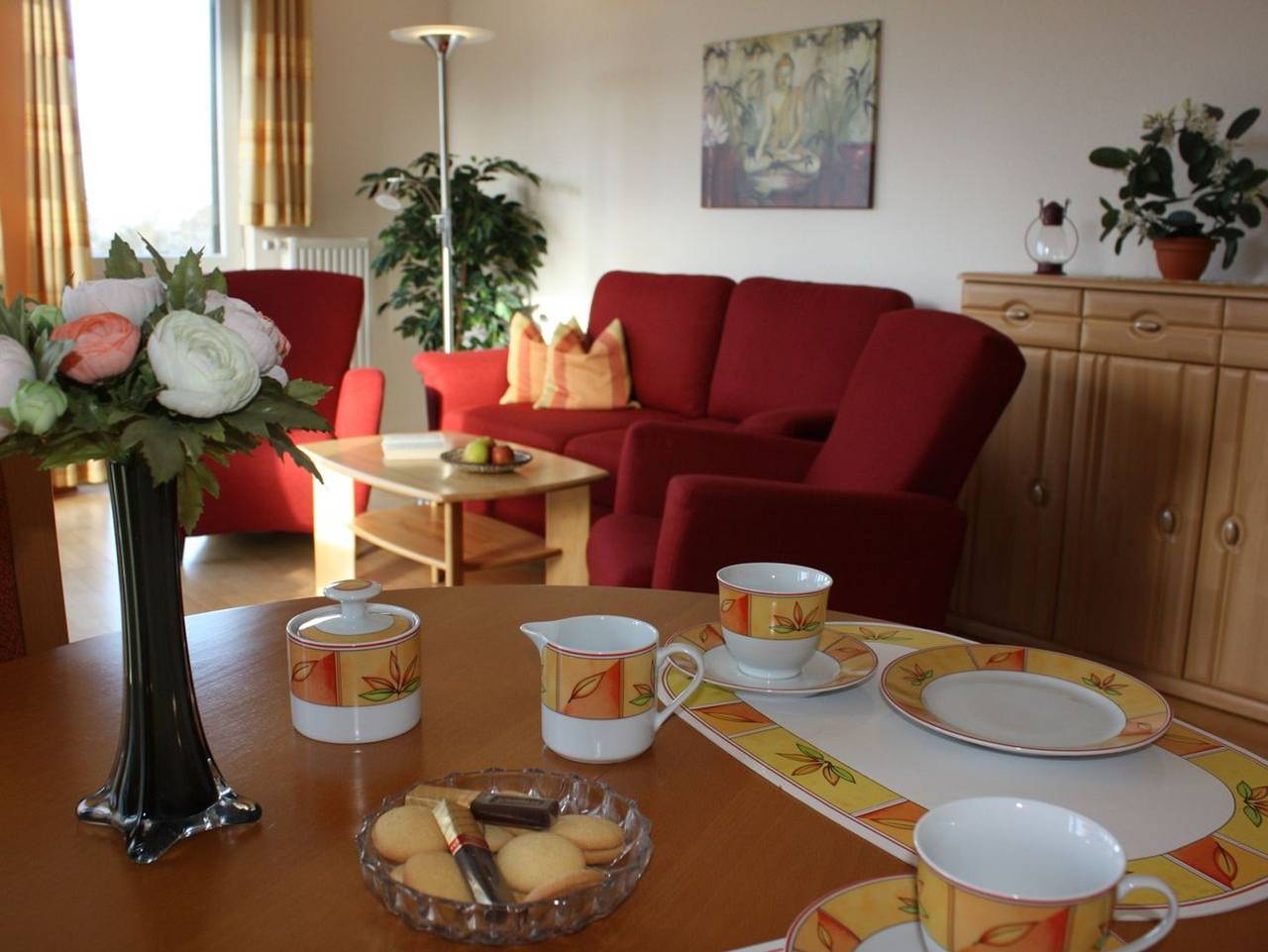 Ganze Ferienwohnung, Ferienwohnung i24 - strandnahe 3-Zimmer-Fewo im 3.Og für 4 Pers. mit Wlan in Müritzer Wiesen, Graal-Müritz