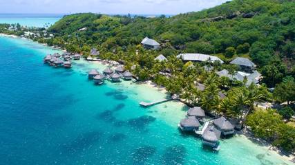 Station pour 3 personnes, avec jardin dans Bora Bora