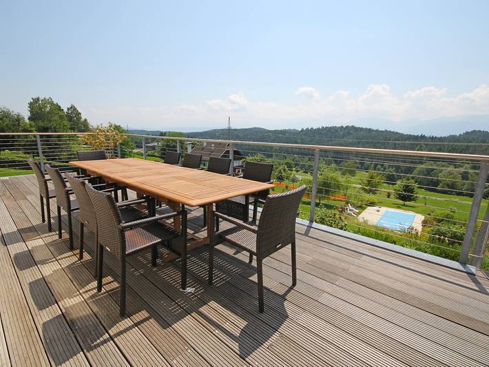 Ferienhaus für 10 Personen, mit Ausblick und Garten am Wörthersee - 2