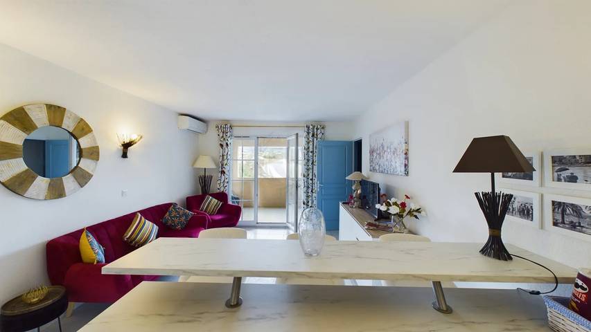 Gîte pour 4 personnes, avec balcon, adapté aux familles à Le Plan-de-la-Tour - 3