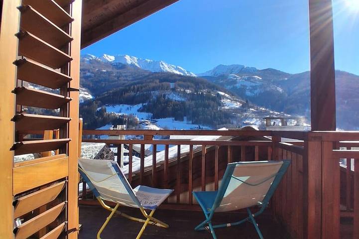 Ganze Wohnung, Apartment with mountain view terrace in Sant'Orsola Terme Valle dei Mocheni in Sant'Orsola Terme, Valsugana