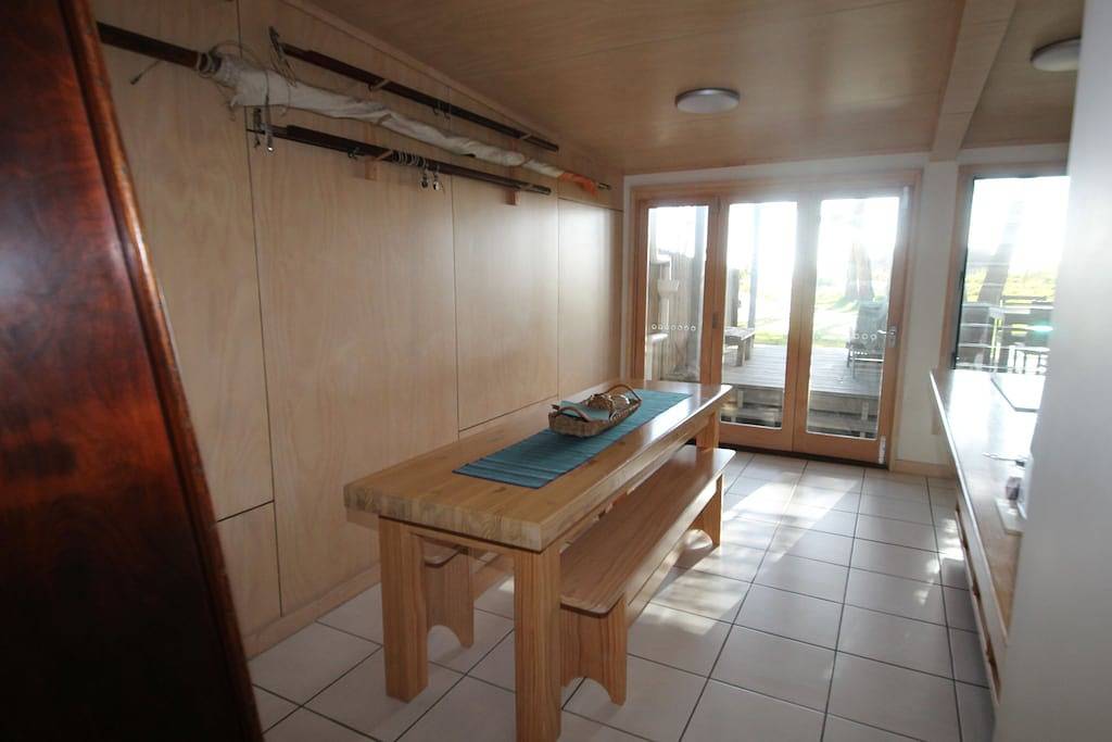 Die Anlegestelle bei Cowan Cowan in Moreton Island, Brisbane