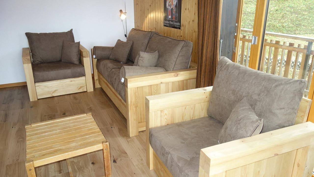 Ganze Ferienwohnung, Ferienwohnung für 6 Personen (35 m²) in Veysonnaz in Salins (Sion), Sitten