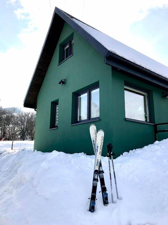 Chata na rykowisku in Ustrzyki Dolne, Karpaty (Polska)